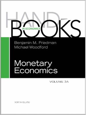cover image of Handbook of Monetary Economics vols 3A+3B Set